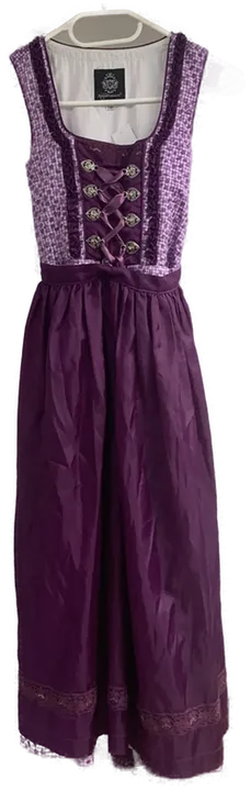 Dirndl - violett - Gr. 140 - Almenrausch - Bild 4