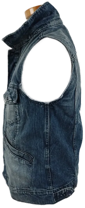 Mango stonewashed Jeans-Gilet - Bild 2