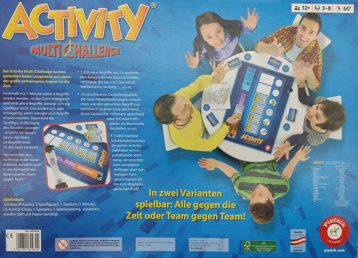 Activity Multi Challenge - Gesellschaftsspiel - Piatnik - Bild 4