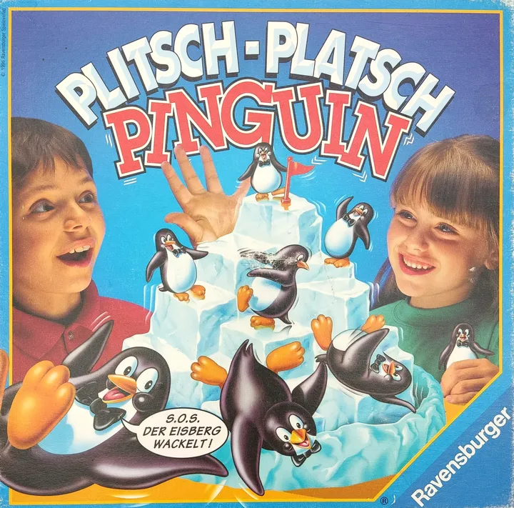 Plitsch-Platsch Pinguin - Gesellschaftsspiel - Ravensburger  - Bild 1