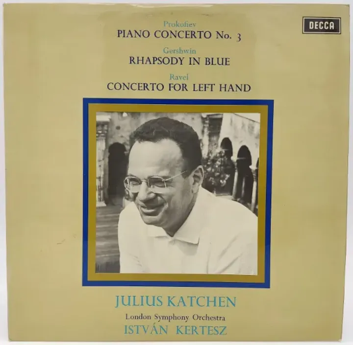 Vinyl LP - Prokofiev, Gershwin, Ravel, Katchen, Kertesz – Piano Concerto No. 3 / Rhapsody In Blue / Concerto For Left Hand - Bild 1