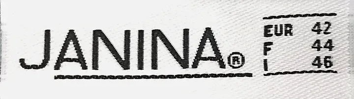 Janina Midi Kleid schwarz gemustert Gr. 42 - Bild 3