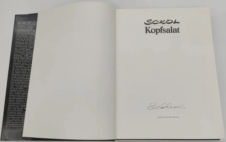 Buch/Bildband Kopfsalat von Sokol 1987 - Bild 3