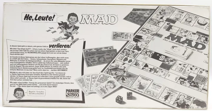 Das MAD Spiel - Gesellschaftsspiel, Parker  - Bild 2