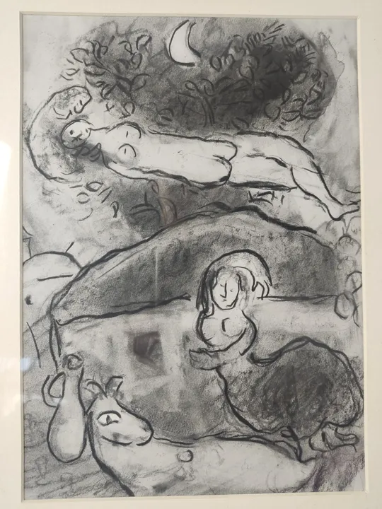 Marc Chagall / Druck in Passepartout 35 X 44 cm - Bild 2