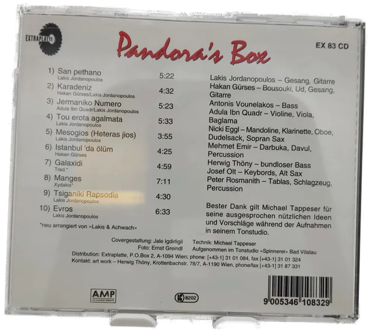 Lakis & Achwach, Pandoras Box - Audio CD - Bild 2