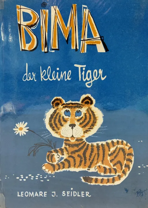 Vintage Buch - Bima der kleine Tiger - Leomare J. Seidler - Bild 1