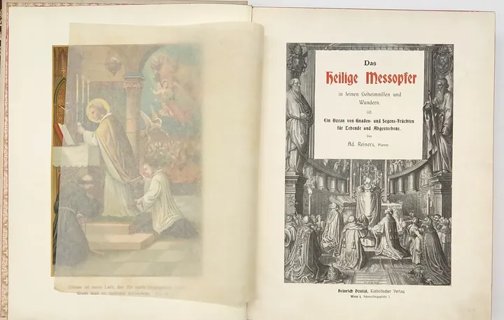 Antiquität  - Das heilige Messopfer - Adam Reiners, Pfarrer 1904 - Bild 4