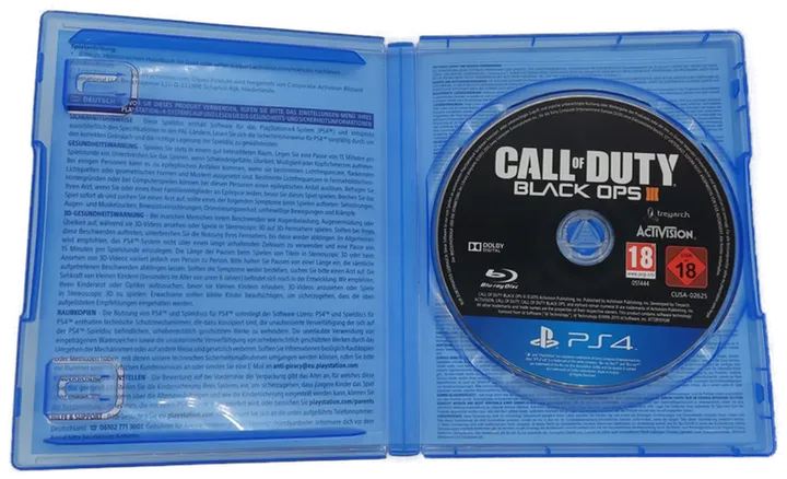 Playstation Sony PS4 Spiel Call of Duty Black OPS III - Bild 3