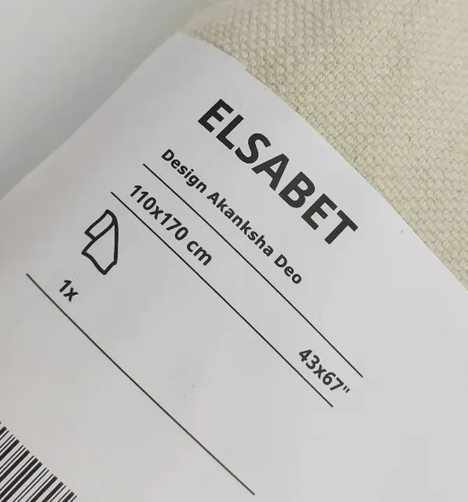 IKEA Elsabet Decke originalverpackt  - Bild 3