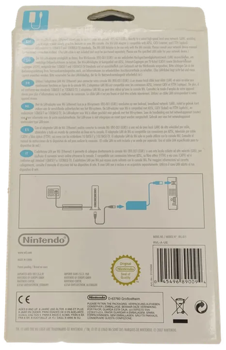 Nintendo Wii LAN-Adapter Original - Bild 2