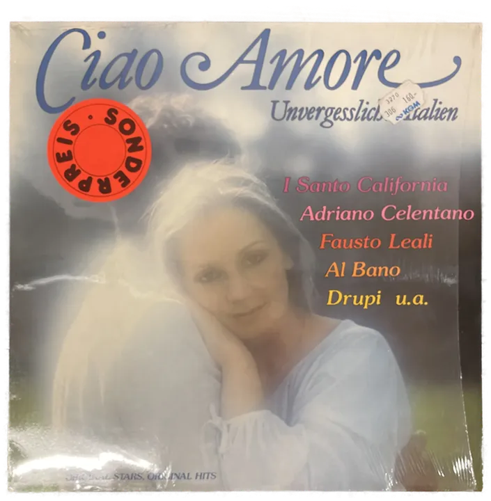 LP Schallplatte - Ciao Amore Unvergessliches Italien - Bild 1