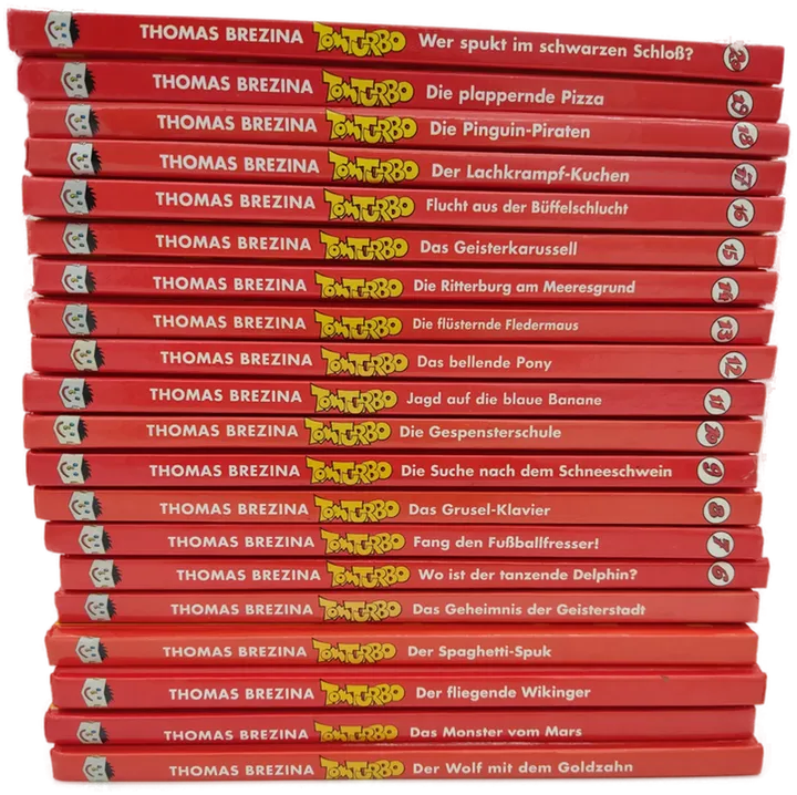 TOM TURBO Band 1-20 (1993-1995) Hardcover Set von Thomas Brezina - Bild 2