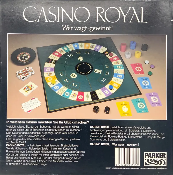 Casino Royal - Wer wagt gewinnt! - Gesellschaftsspiel - Parker  - Bild 2