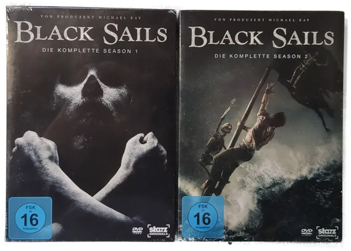 DVD - Black Sails Staffel 1+2 - Bild 1