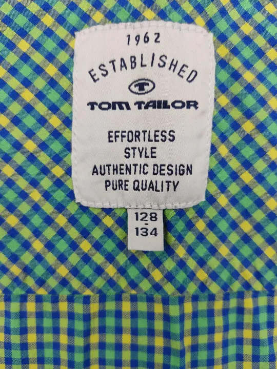 Tom Tailor Kinder Hemd grün Gr.128/134 - Bild 4