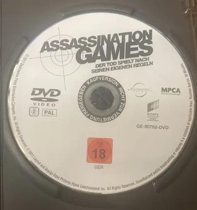 Assassination Games - Der Tod spielt nach seinen eigenen Regeln - DVD - Bild 2