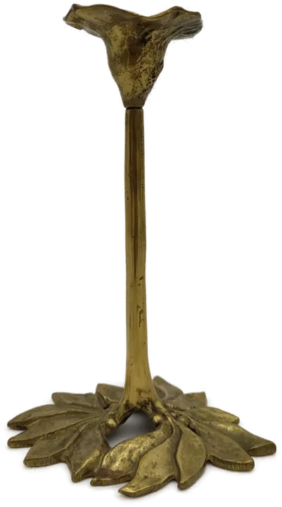 Kerzenständer Messing Höhe 19 cm - Bild 1
