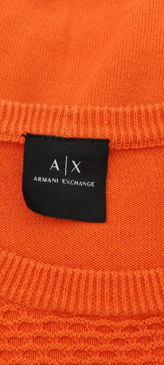 Armani Herren Pullover orange Gr. S - Bild 2