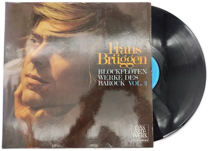 Frans Brüggem - Blockflötenwerke des Barcok Vol. 2 Vinyl Schallplatte  - Bild 2