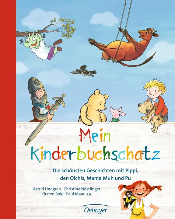 Mein Kinderbuchschatz - Die schönsten Geschichten mit Pippi, den Olchis, Mama Muh und Pu - Bild 1