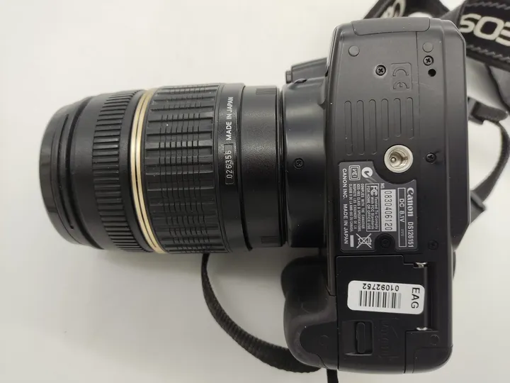Spiegelreflexkamera Canon EOS 400D DS126151 Ob. 18-200mm mit Zubehör und Tasche - Bild 6