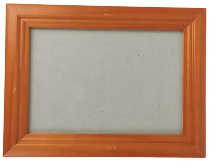 Bilderrahmen braun/orange - 14cm x 19cm  - Bild 1