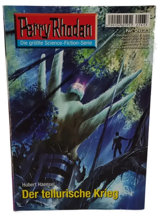  Romanheft Perry Rhodan Der tellurische Krieg Erstauflage Nr.2633 - Bild 2