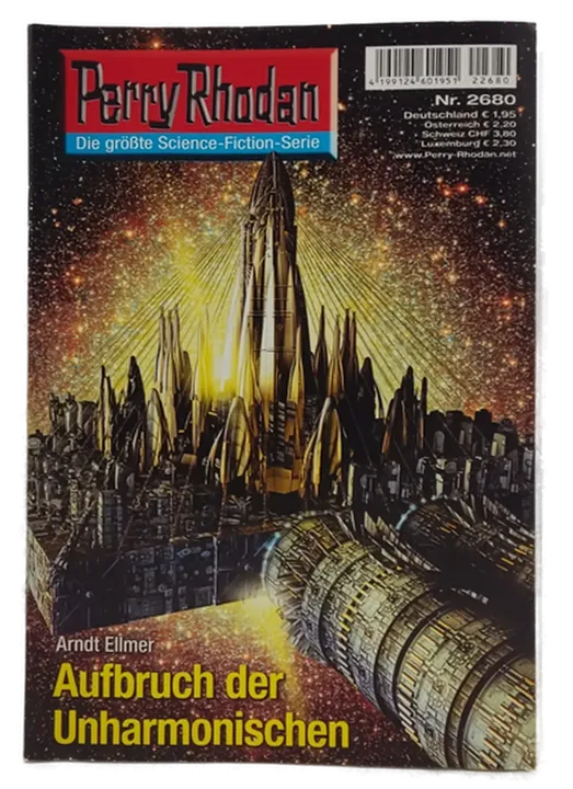 Romanheft Perry Rhodan Aufbruch der Unharmonischen Erstauflage Nr.2680  - Bild 1