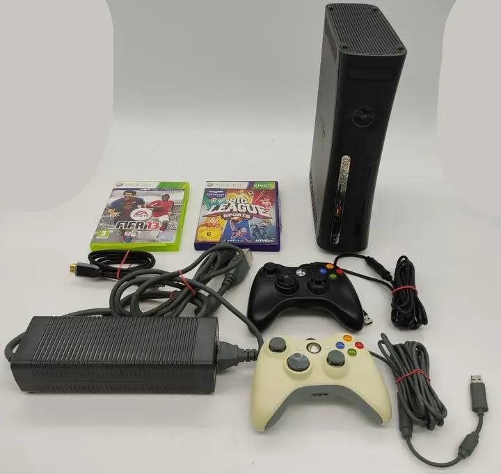 Xbox 360 mit Zubehör und 2 Spiele - Bild 4