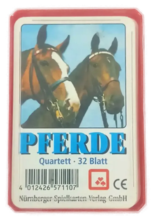 Pferde Quartett - Kartenspiel (32 Blatt) - Bild 1