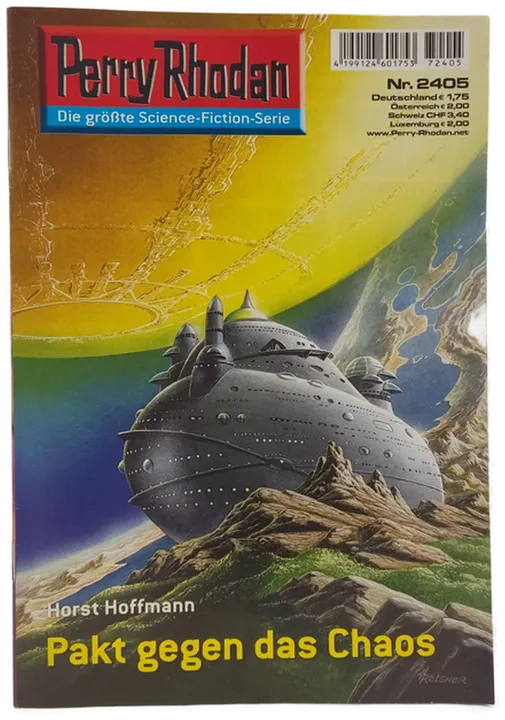 Romanheft Perry Rhodan Pakt gegen das Chaos Erstauflage Nr.2405 - Bild 1