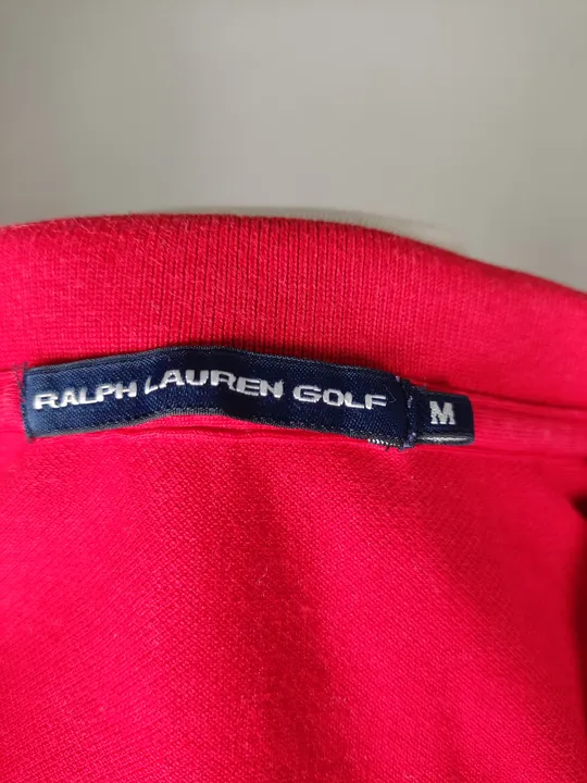 Damen Poloshirt rot - M / 38 - Bild 3