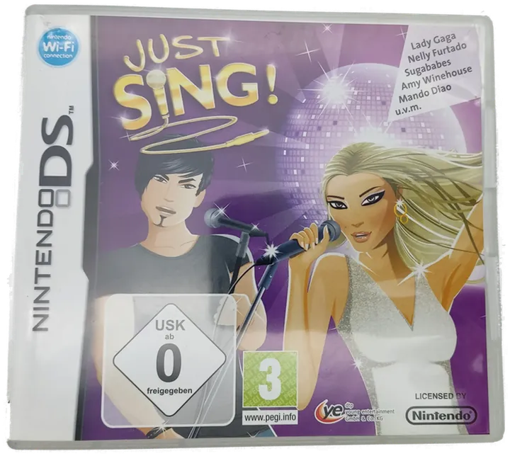 Just SING! – Nintendo DS Spiel - Bild 1