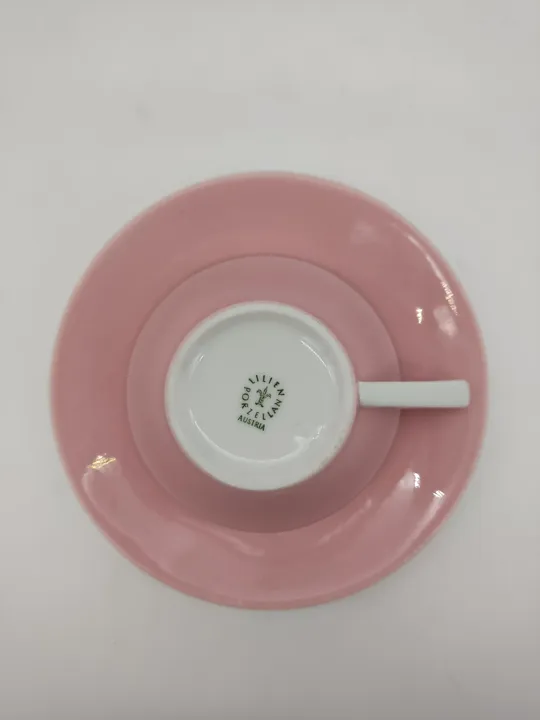 Lilien Porzellan Kaffeetasse DAISY 18 - rosa - Bild 4