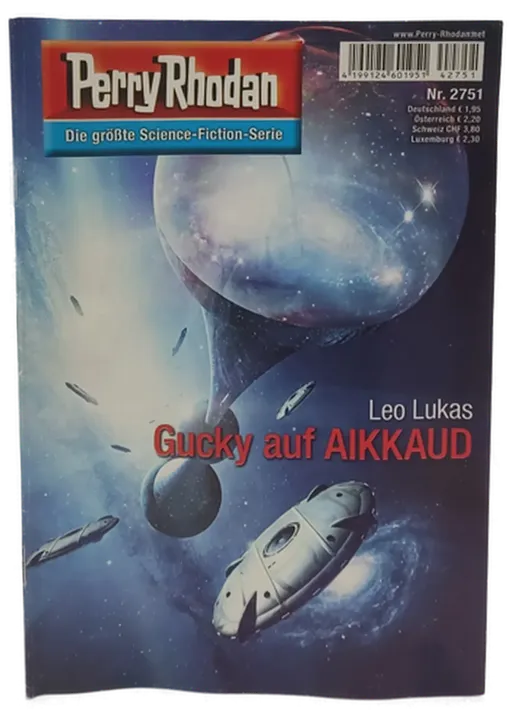 Romanheft Perry Rhodan Gucky auf AIKKAUD Erstauflage Nr. 2751 - Bild 1