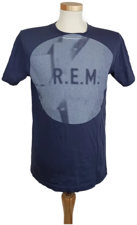 R.E.M. Herren T-Shirt Paul Smith Limited Edition blau Gr. S - Bild 4