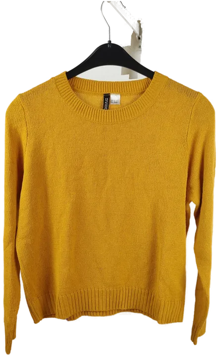 Ockerfarbener Damen Pullover Größe M – H&M, trendige Farbe - Bild 1