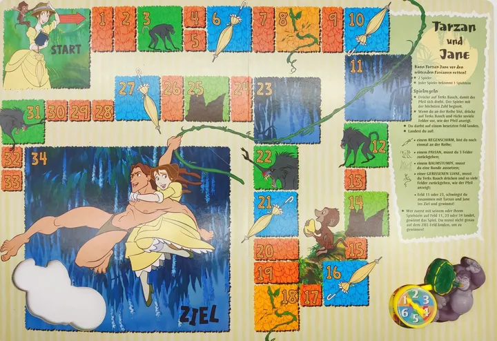 Disney Tarzan - Ein interaktives Spiel- und Spaßbuch! - Bild 2