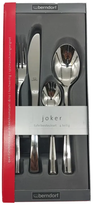 Berndorfer qualitäts-Tafelbesteck 4 teilig  - Bild 2