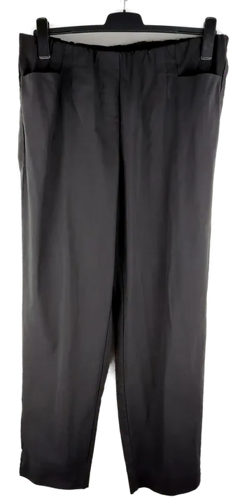 Hose 'Thea', mit Gummizugbund und Einschubtaschen, schwarz Größe 48 - Bild 1