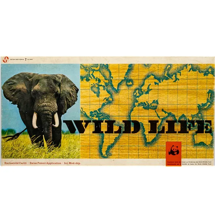 Brettspiel Wild Life Erstausgabe Carlit 1964  - Bild 4