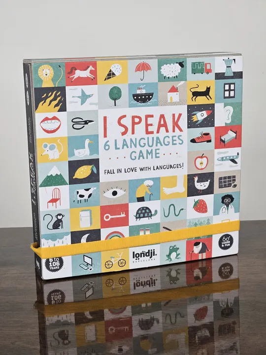 I SPEAK 6 LANGUAGES GAME - Gesellschaftsspiel - londji Barcelona  - Bild 1