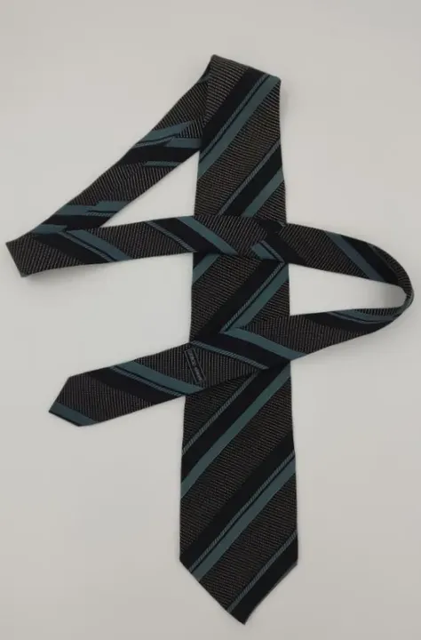Armani Herren Krawatte blau gestreift - Bild 3