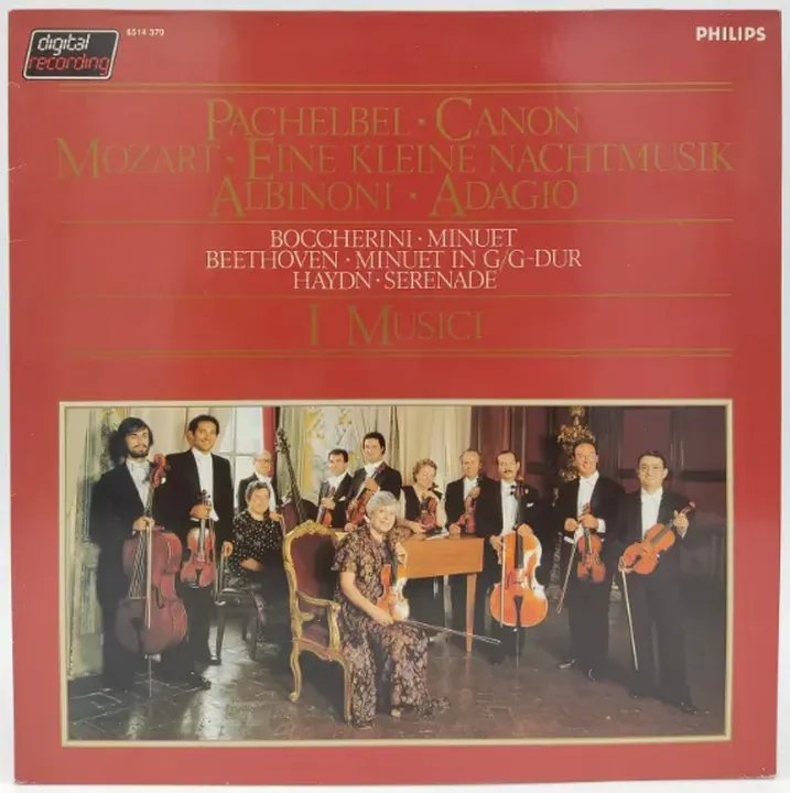 Vinyl LP - Pachelbel, Mozart, Albinoni, Boccherini, Beethoven, Haydn, I Musici - Bild 2