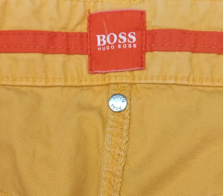 Boss Herren Hose gelb Gr. W 52 - Bild 3
