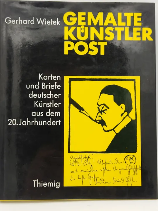 Gemalte Künstlerpost - Gerhard Wietek - Bild 1