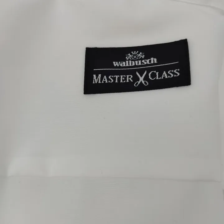 Walbusch Masterclass Herrenhemd weiß - 47/48 Kragenweite, 69 cm Ärmellänge Langärmelig - Bild 4