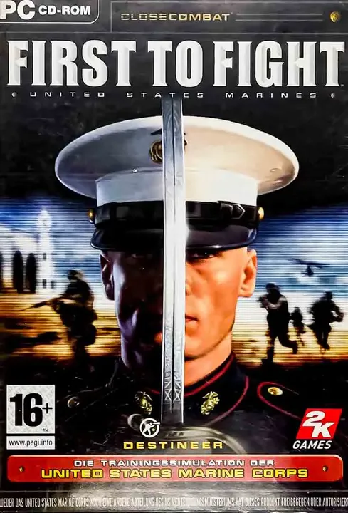 PC Game 4 CD-ROM First To Fight United States Marines - Bild 1