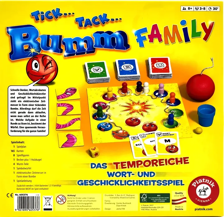 Tick... Tack... Bumm Family, Piatnik - Bild 2